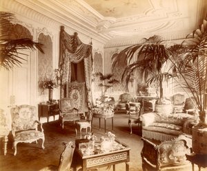 17 Grosvenor Place、ロンドンの応接室 作： English Photographer